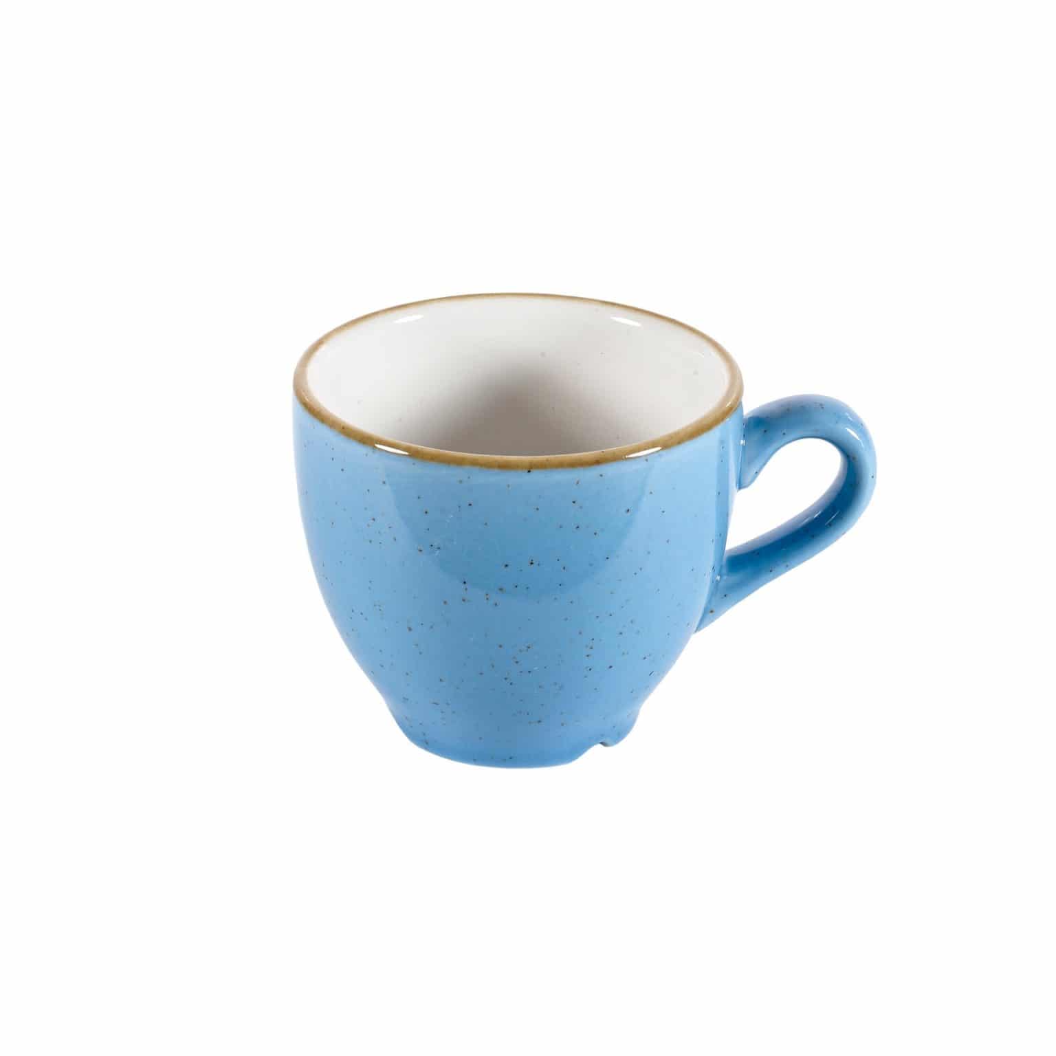 Churchill Stonecast Espresso Tasse 9 cl, Cornflower Blue Royal Dining