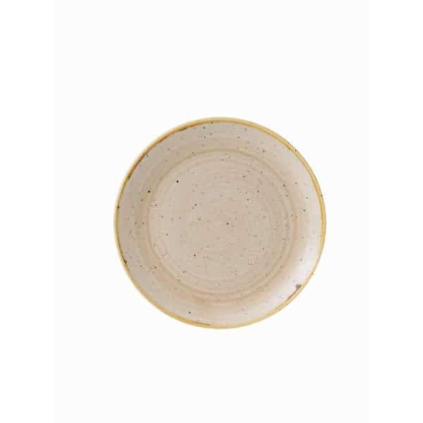 Churchill STONECAST Organic Round Plate Barley White Teller Platte 21 cm weiß 