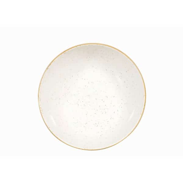 Churchill STONECAST Coupe Plate Teller Barley White Porzellan 21,7 cm weiß 
