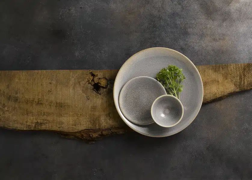 Dudson Evo Geschirr Teller Schalen und Tassen