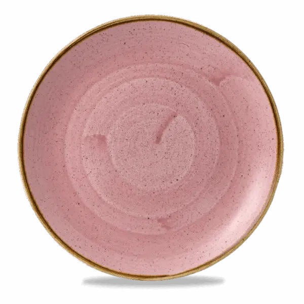 Churchill Stonecast Teller Coupe 26 cm, Petal Pink