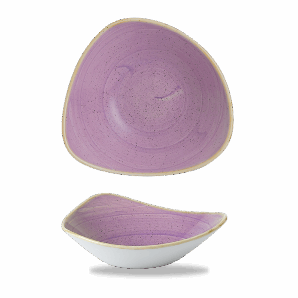 Churchill Stonecast Schüssel Triangle 23,5 cm, Lavender