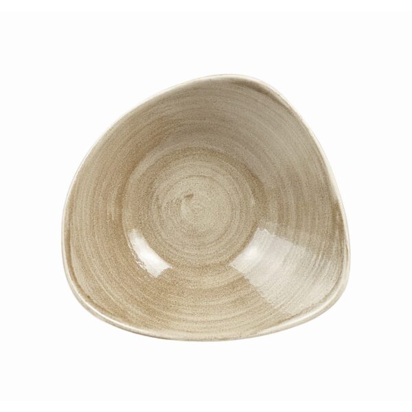 Churchill Stonecast Schüssel Triangle 18,5 cm, Antique Taupe