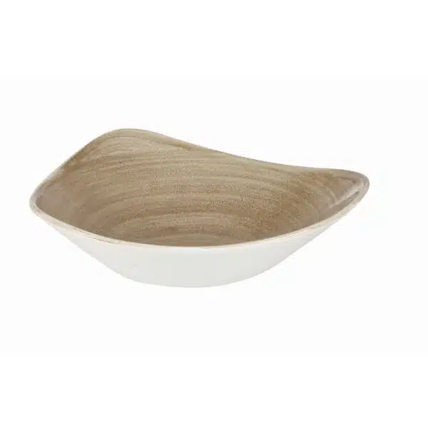 Churchill Stonecast Schüssel Triangle 18,5 cm, Antique Taupe – Bild 2