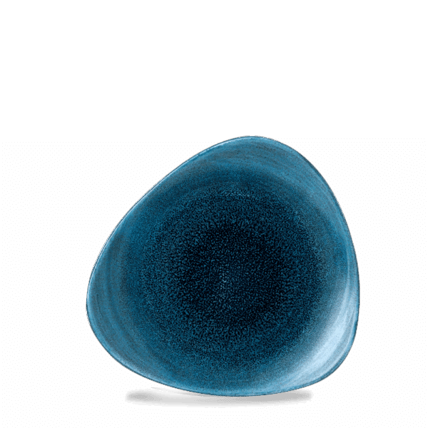 Churchill Stonecast Teller Triangle 19,2 cm, Aqueous Lagoon