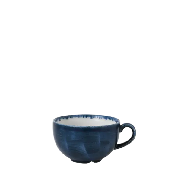 Churchill Stonecast Cappuccino Tasse 34 cl, Plume Ultramarine