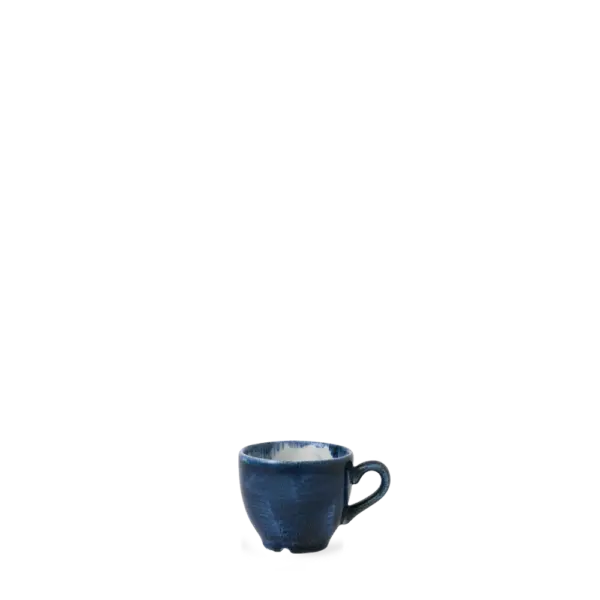 Churchill Stonecast Espresso Tasse 9 cl, Plume Ultramarine