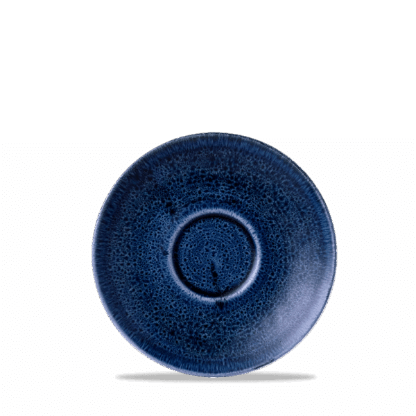 Churchill Stonecast Cappuccino Untertasse 15,6 cm, Plume Ultramarine