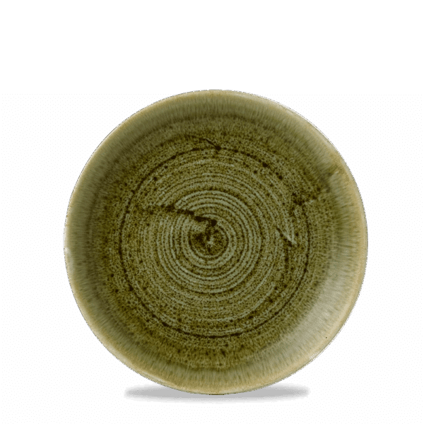 Churchill Stonecast Teller Coupe 16,5 cm, Plume Green