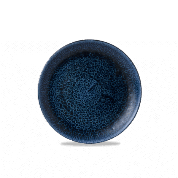 Churchill Stonecast Teller Coupe 16,5 cm, Plume Ultramarine