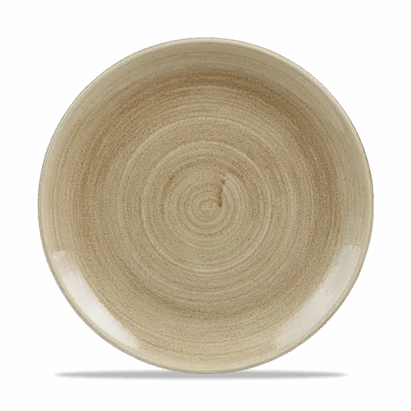 Churchill Stonecast Teller Coupe 26 cm, Antique Taupe – Bild 2