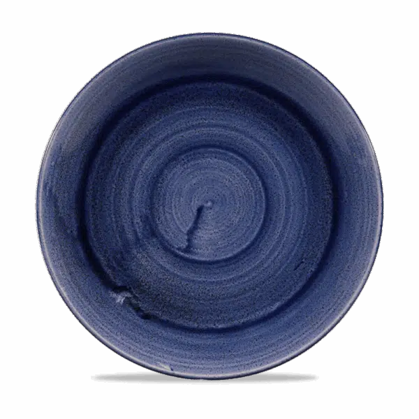 Churchill Stonecast Teller Coupe 26 cm, Cobalt Blue – Bild 2