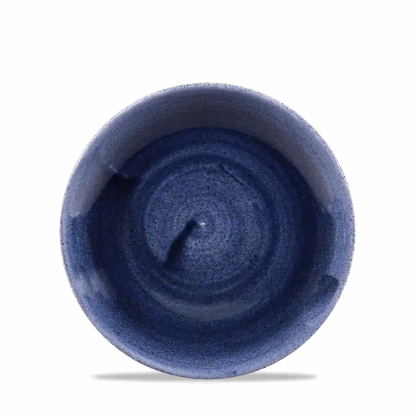 Churchill Stonecast Teller Coupe 16,5 cm, Cobalt Blue – Bild 2