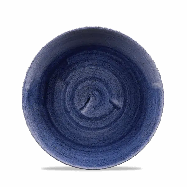 Churchill Stonecast Teller Coupe 21,7 cm, Cobalt Blue – Bild 2