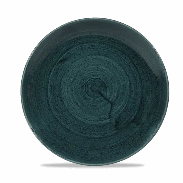 Churchill Stonecast Teller Coupe 21,7 cm, Rustic Teal – Bild 2