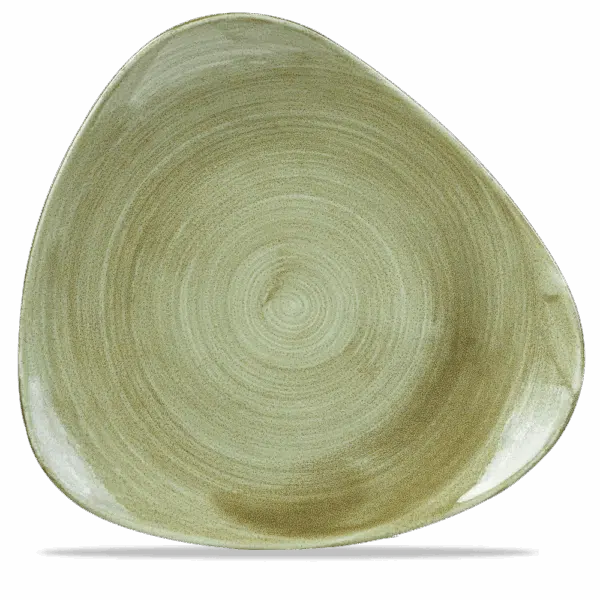 Churchill Stonecast Teller Triangle 31,1 cm, Burnished Green – Bild 2