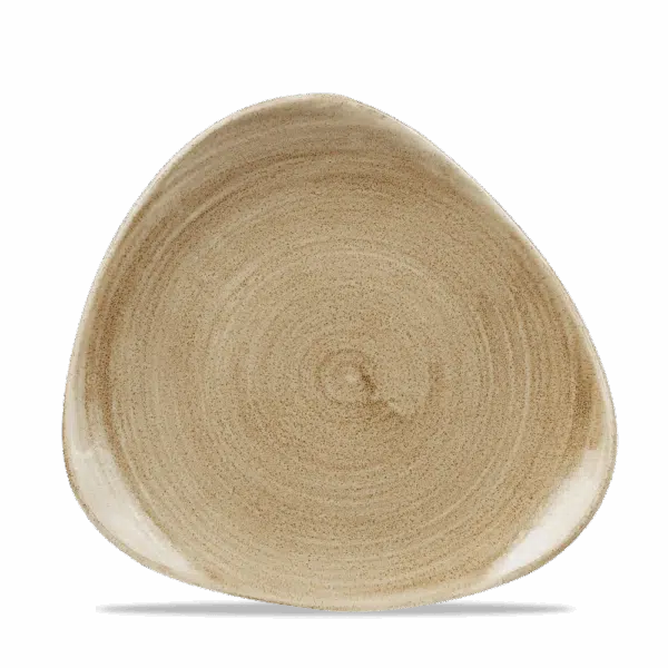 Churchill Stonecast Teller Triangle 19,2 cm, Antique Taupe – Bild 2