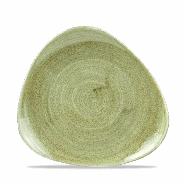 Churchill Stonecast Teller Triangle 19,2 cm, Burnished Green – Bild 2
