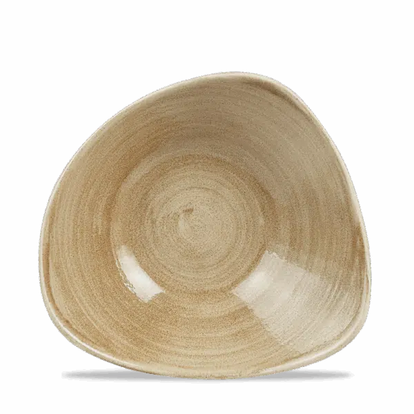 Churchill Stonecast Schüssel Triangle 23,5 cm, Antique Taupe – Bild 3