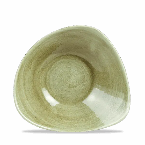 Churchill Stonecast Schüssel Triangle 23,5 cm, Burnished Green – Bild 3
