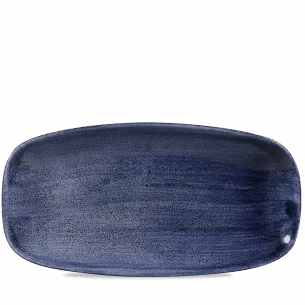 Churchill Stonecast Platte rechteckig 29,8 x 15,3 cm, Cobalt Blue – Bild 2