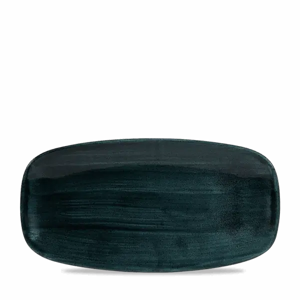 Churchill Stonecast Platte rechteckig 29,8 x 15,3 cm, Rustic Teal – Bild 2