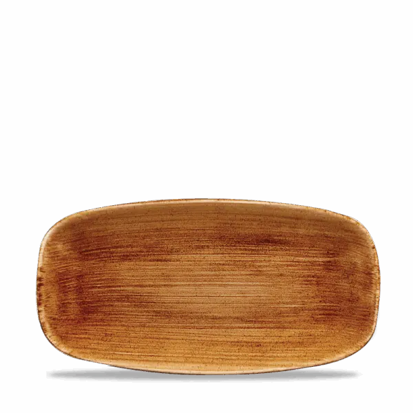 Churchill Stonecast Platte rechteckig 29,8 x 15,3 cm, Vintage Copper – Bild 2