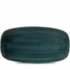 Churchill Stonecast Platte rechteckig 35,5 x 18,9 cm, Rustic Teal – Bild 2