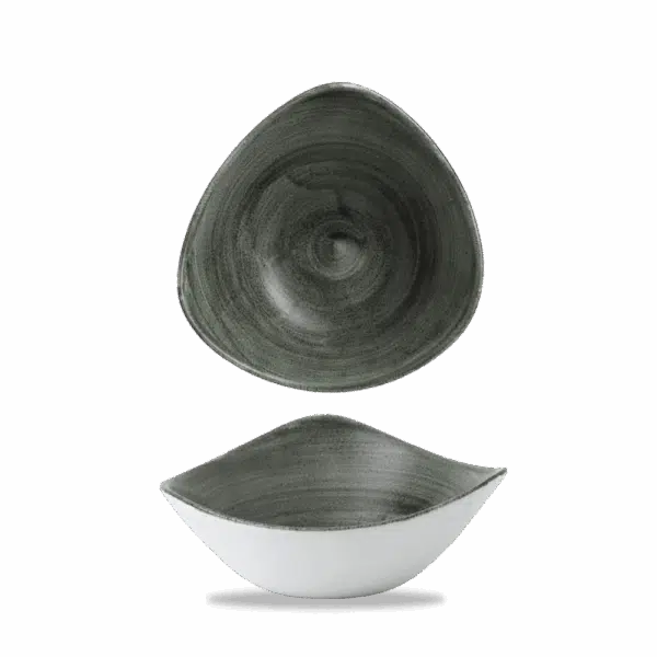 Churchill Stonecast Schüssel Triangle 18,5 cm, Burnished Green – Bild 3