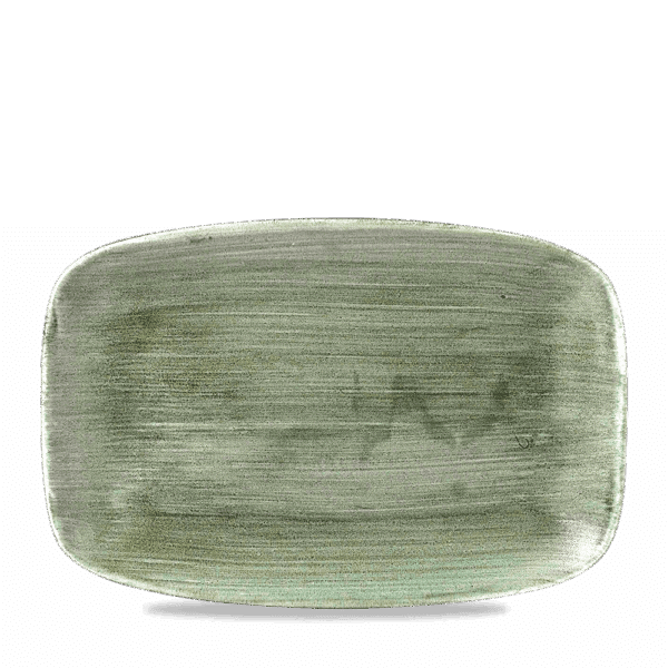 Churchill Stonecast Platte rechteckig 34,2 x 23,1 cm, Burnished Green