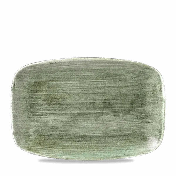 Churchill Stonecast Platte rechteckig 34,2 x 23,1 cm, Burnished Green